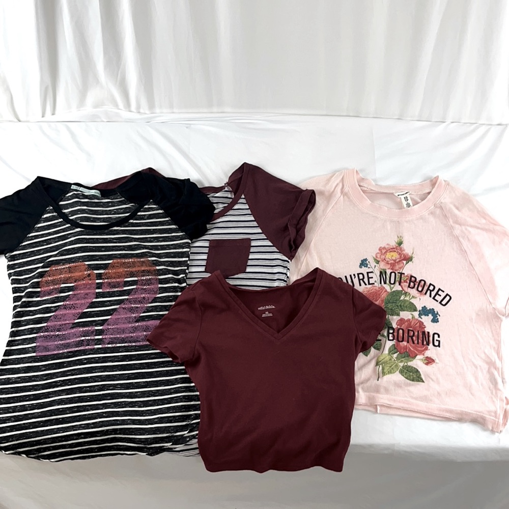 Bundle of Women’s X-Small T Shirts. Various Brands